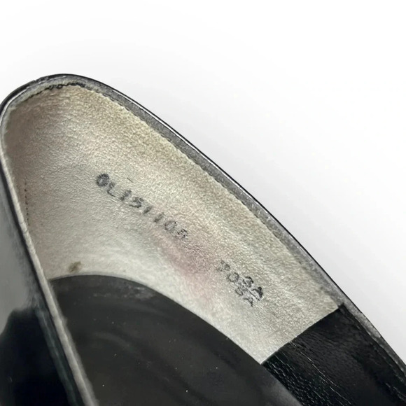 Bally Black Patent Leather Kitten  Heel - Picture 9 of 11